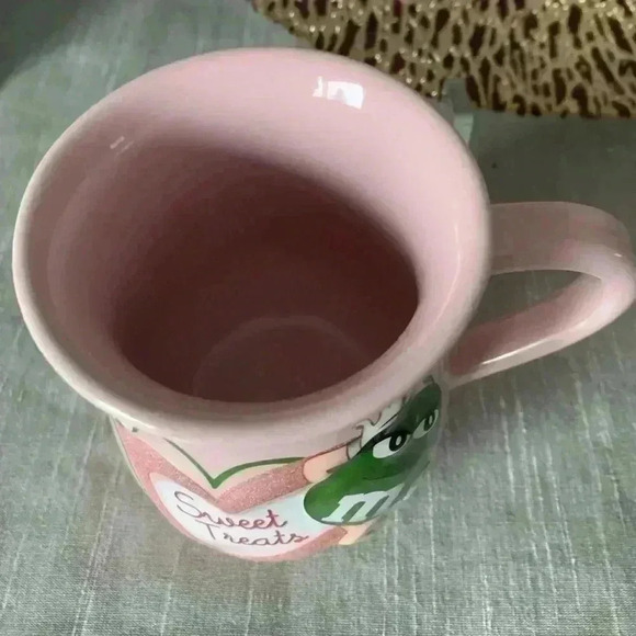 M&M vintage ceramic mug. Valentine gift. - Picture 3 of 4